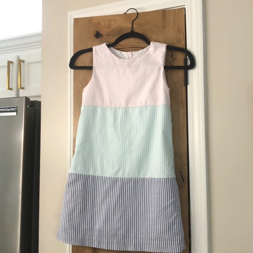 Girl’s Vineyard Vines Striped Dress